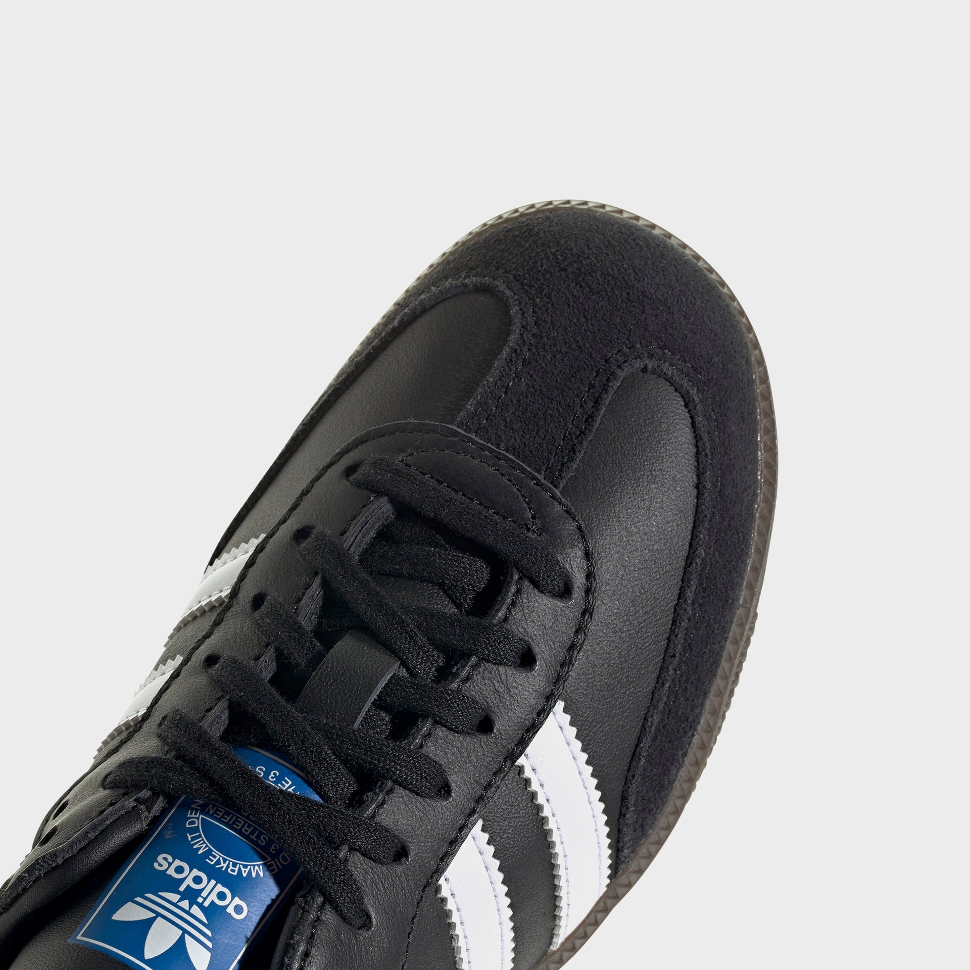 adidas Grade School Samba OG - Core Black / White / Gum