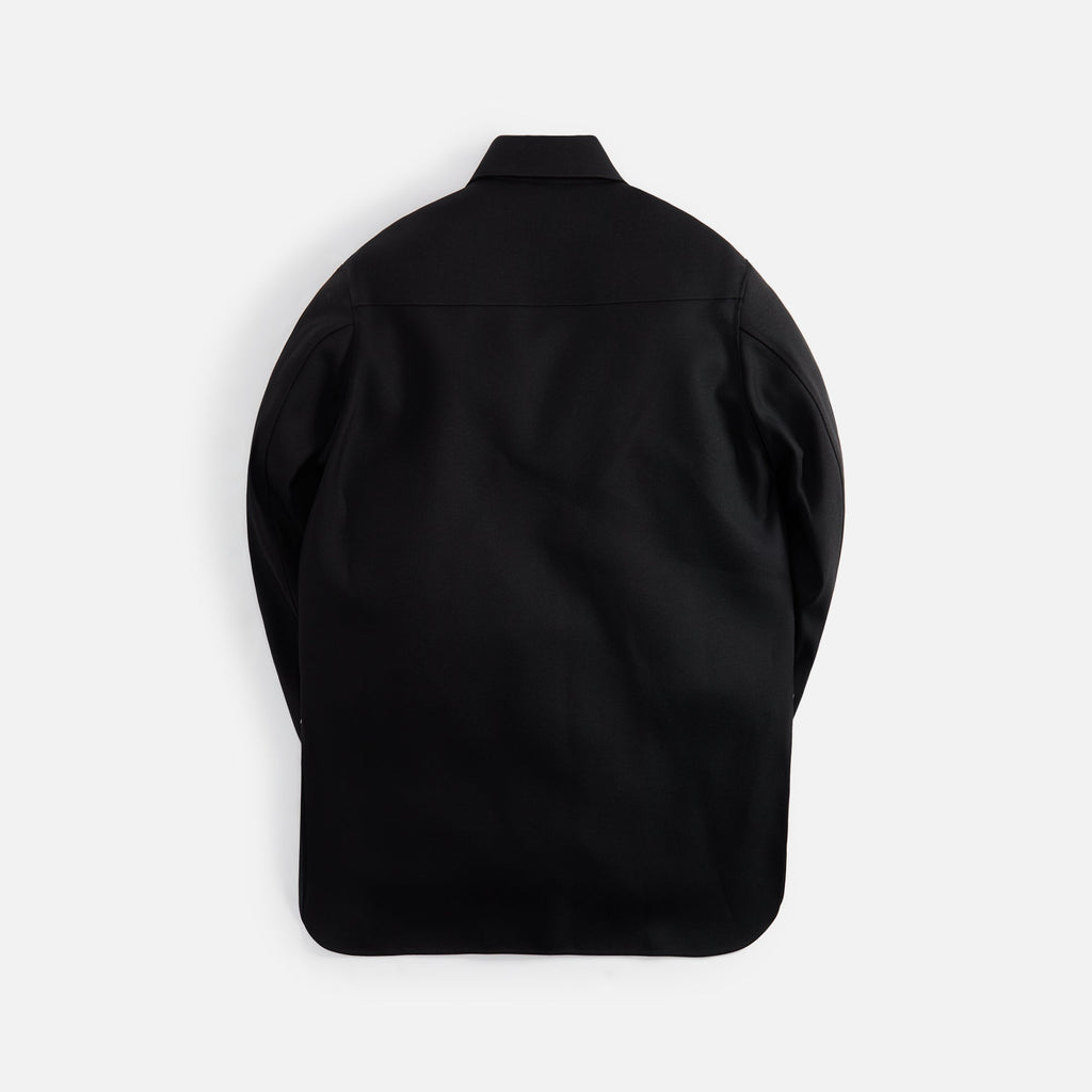 Jil Sander Sharp Black – Shirt Kith Europe Serge Wool 