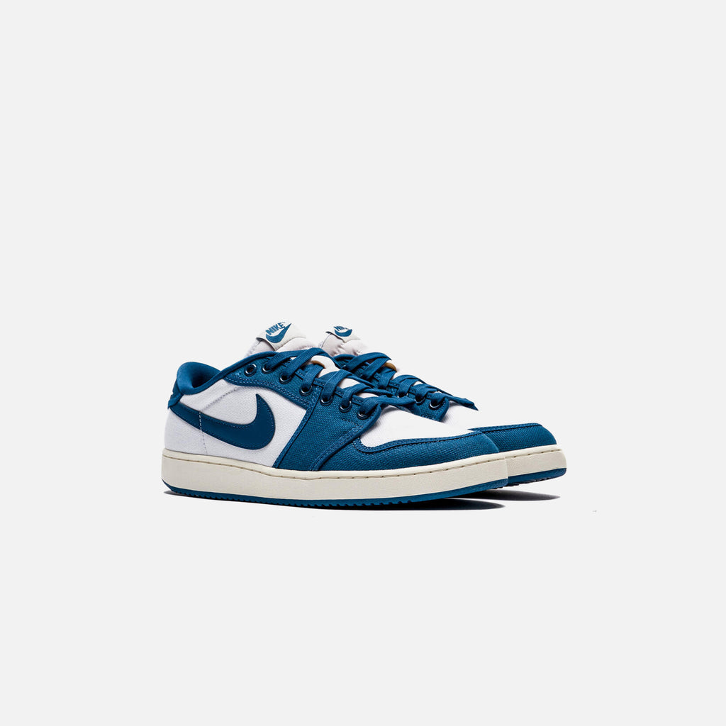 Jordan Air Jordan KO 1 Low - White / Dark Royal Blue / Sail – Kith Europe