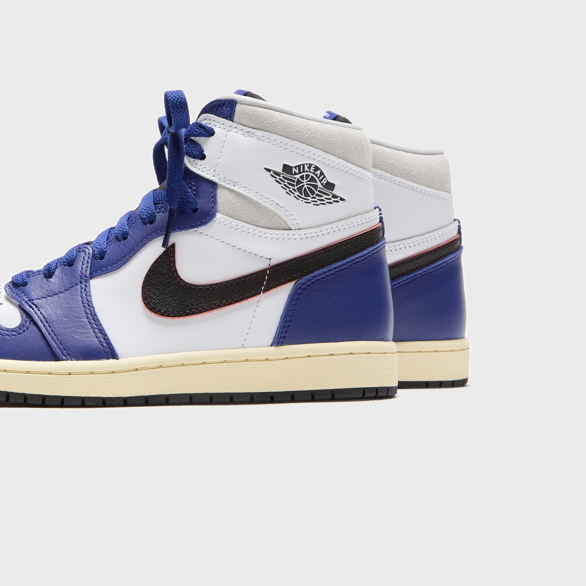 Nike Air Jordan 1 Retro High Og -  White / Black / Neutral Grey / Deep Royal Blue / Muslin