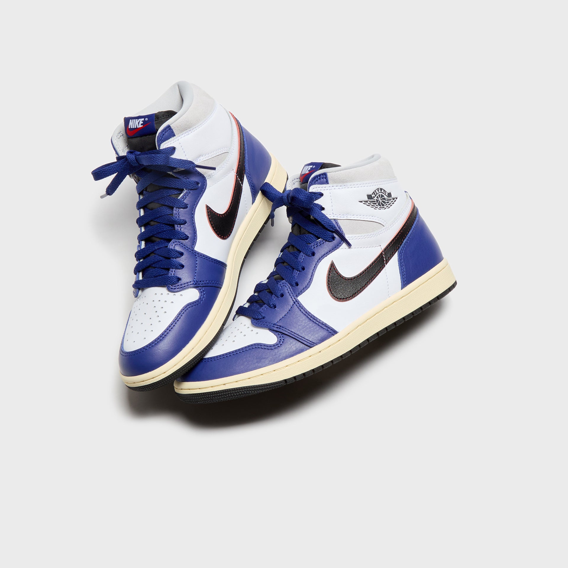 Nike Air Jordan 1 Retro High Og -  White / Black / Neutral Grey / Deep Royal Blue / Muslin