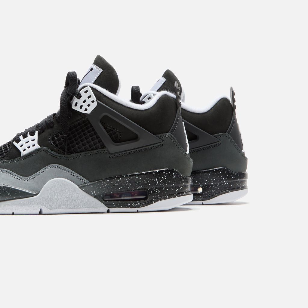 Jordan 4 gray and black online