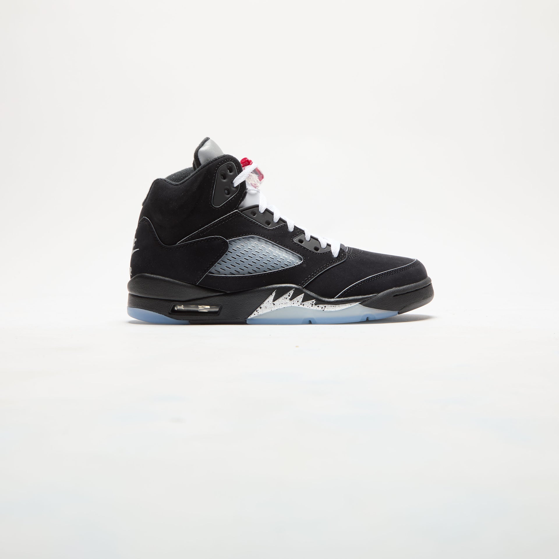 Jordan Air Jordan 5 Retro OG Reimagined - Black / Metallic Silver / Fire Red / White