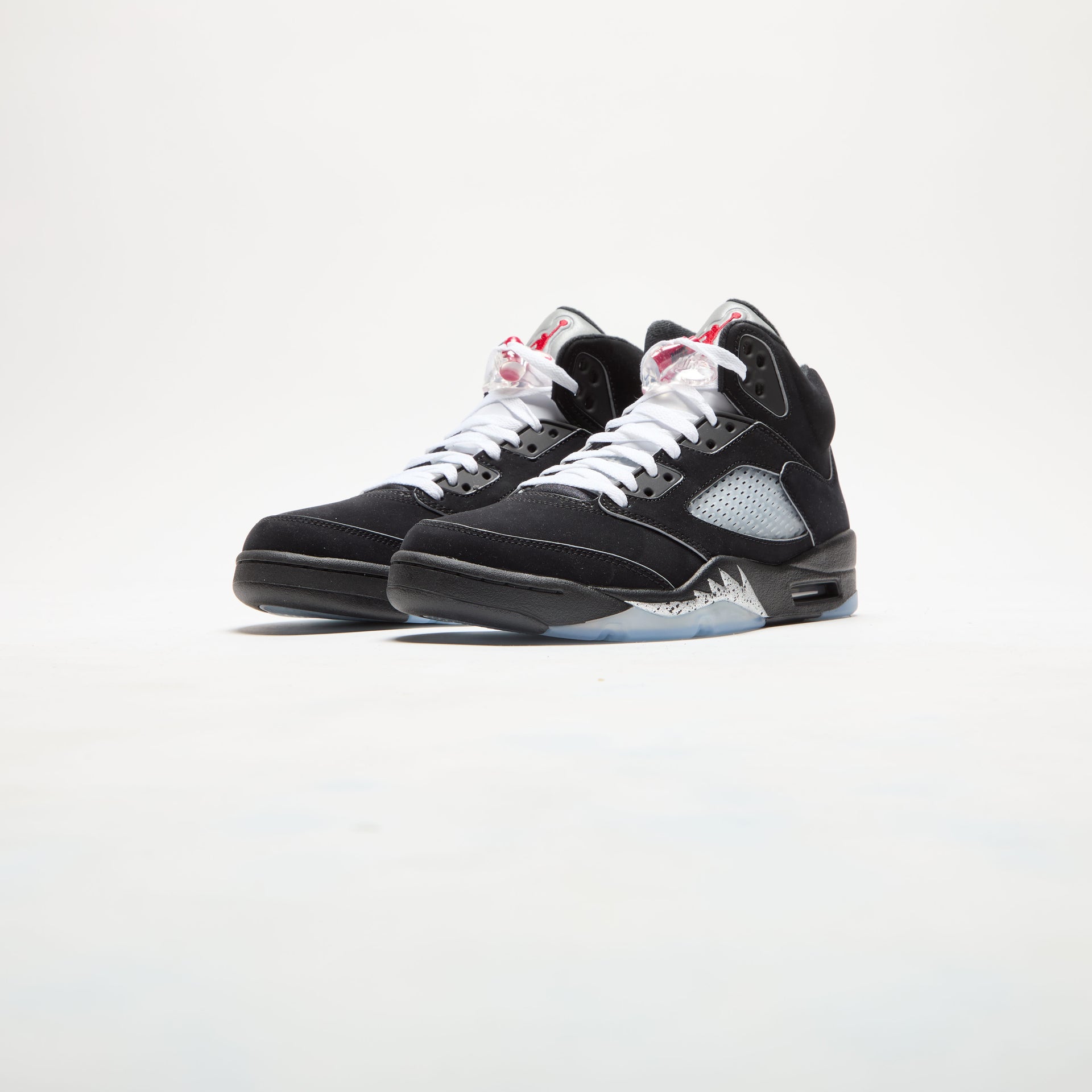 Jordan Air Jordan 5 Retro OG Reimagined - Black / Metallic Silver / Fire Red / White
