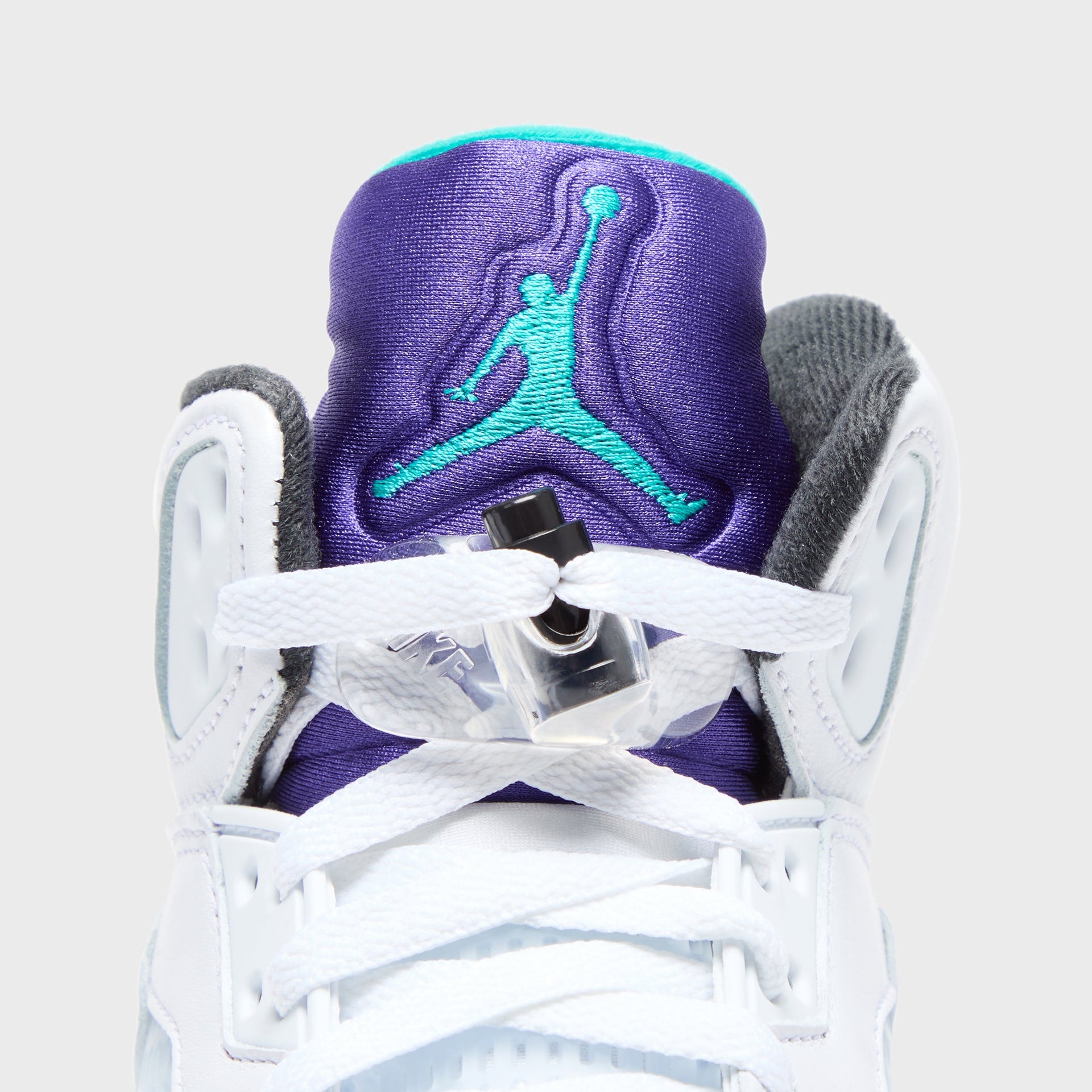 Jordan Air Jordan 5 - Black / New Emerald / Grape Ice