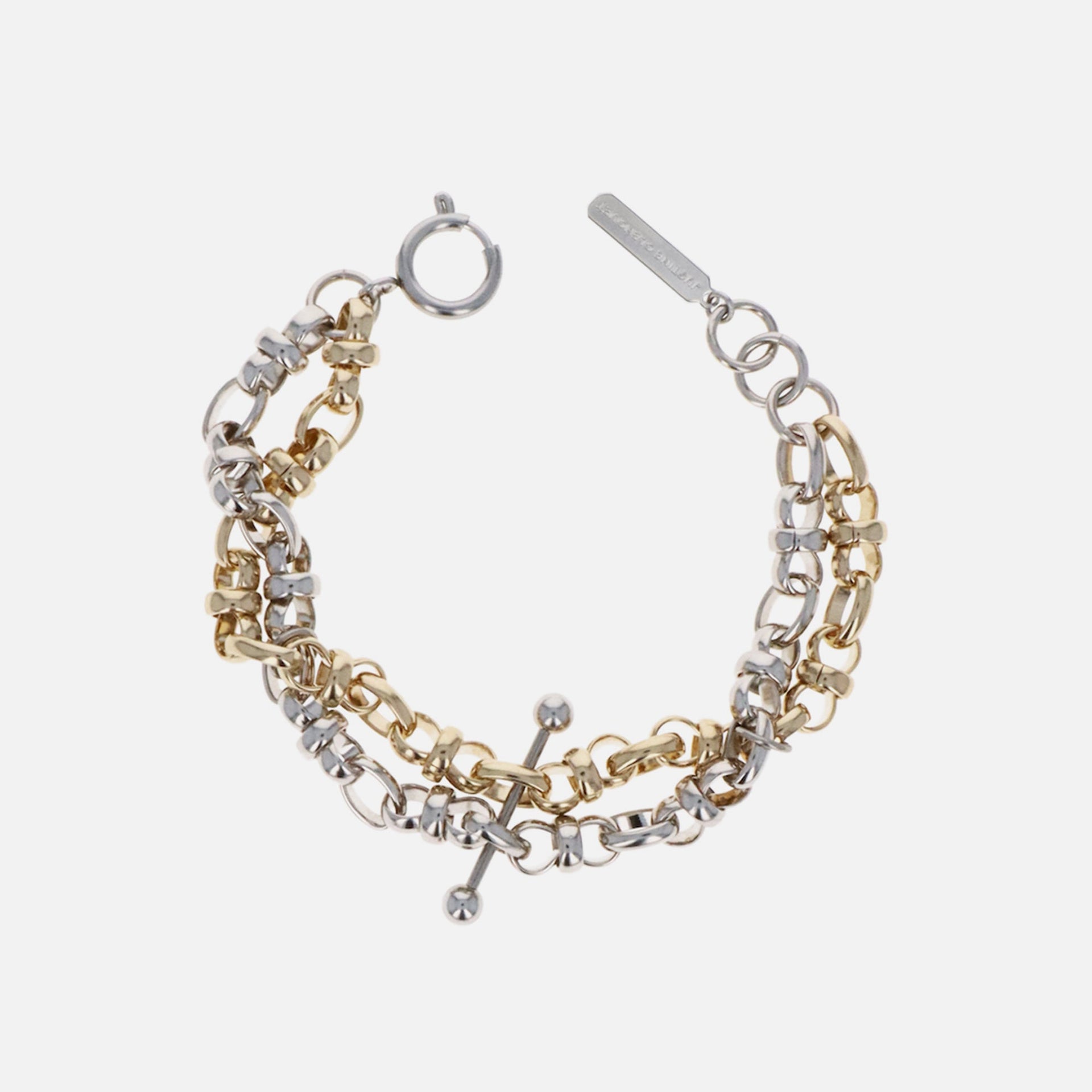 Justine Clenquet Julia Bracelet - Gold / Palladium