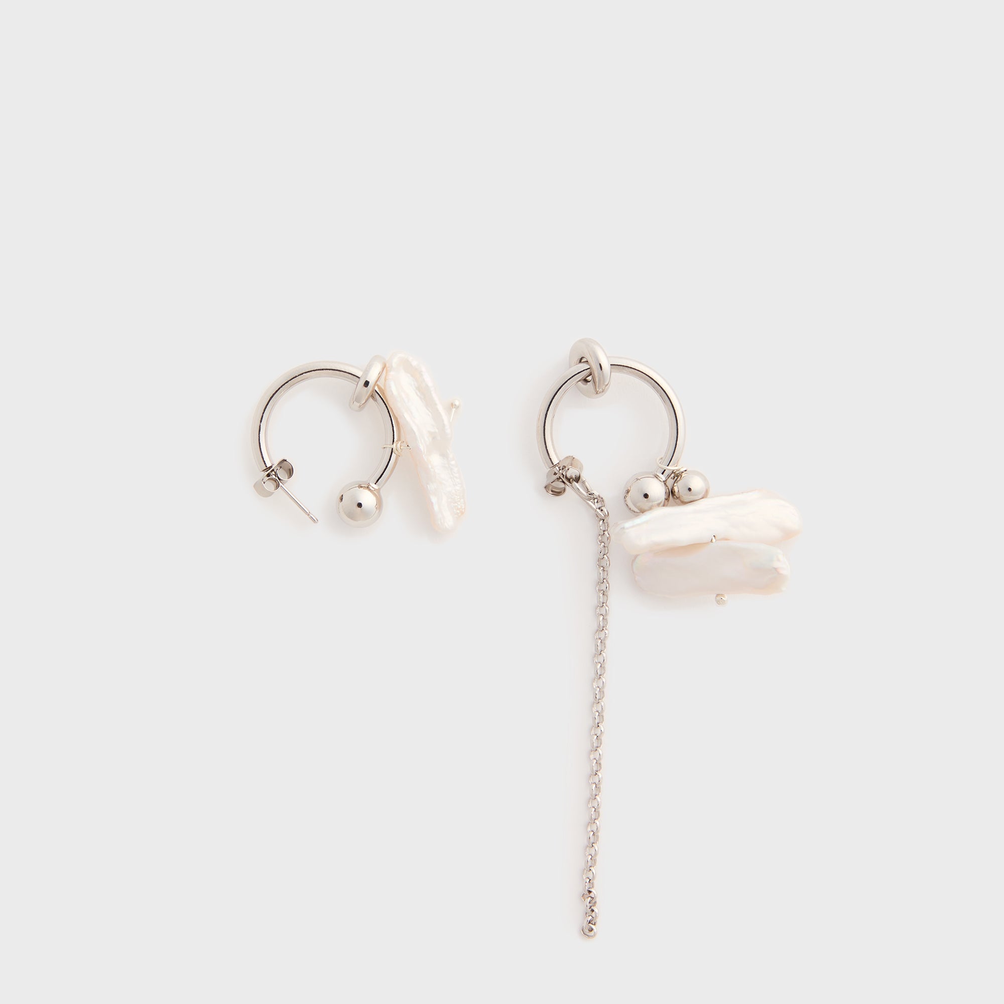 Justine Clenquet Sunny Earrings - Palladium – Kith Europe