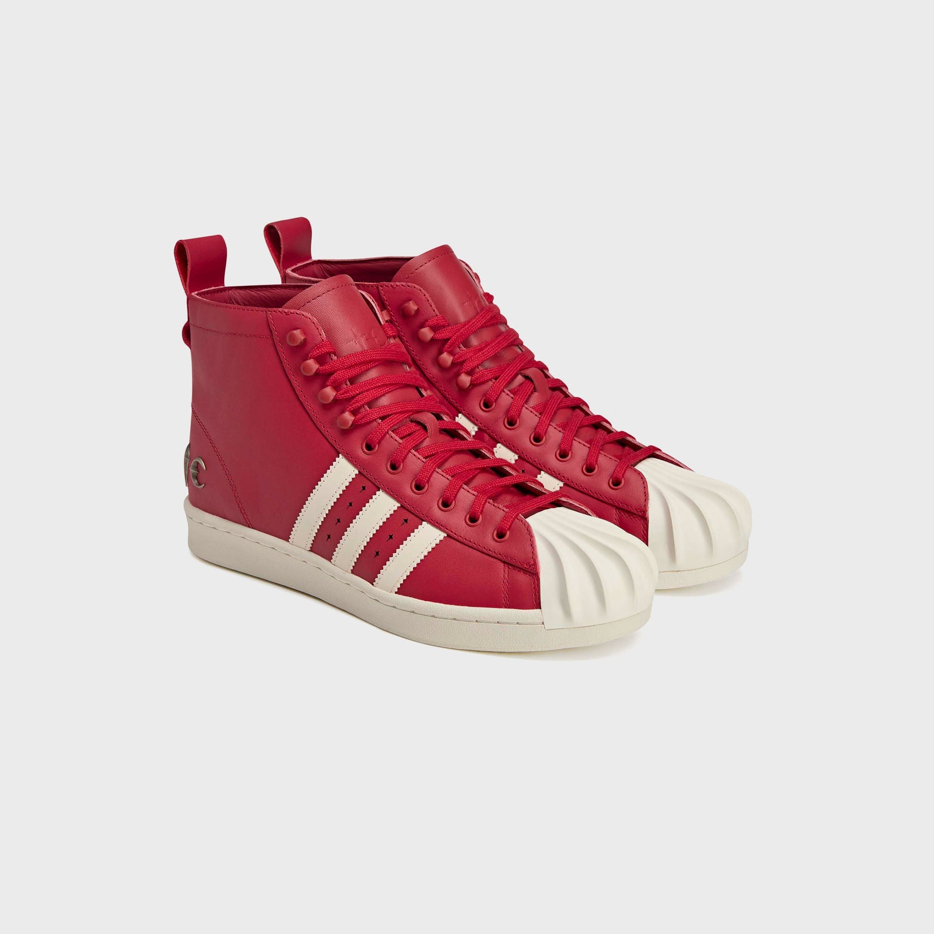 adidas x Thug Club Superstar Boot Luxe - Red / Off White / Red