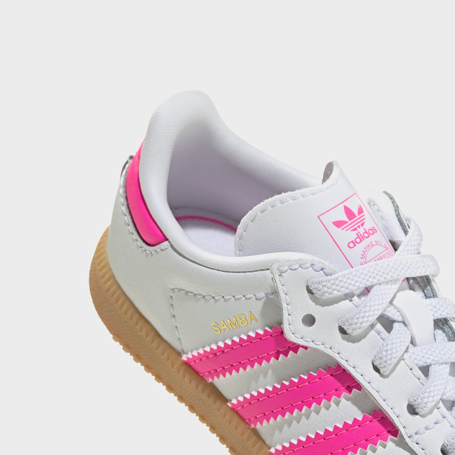 adidas TD Samba OG - White / Lucid Pink / Gum 3
