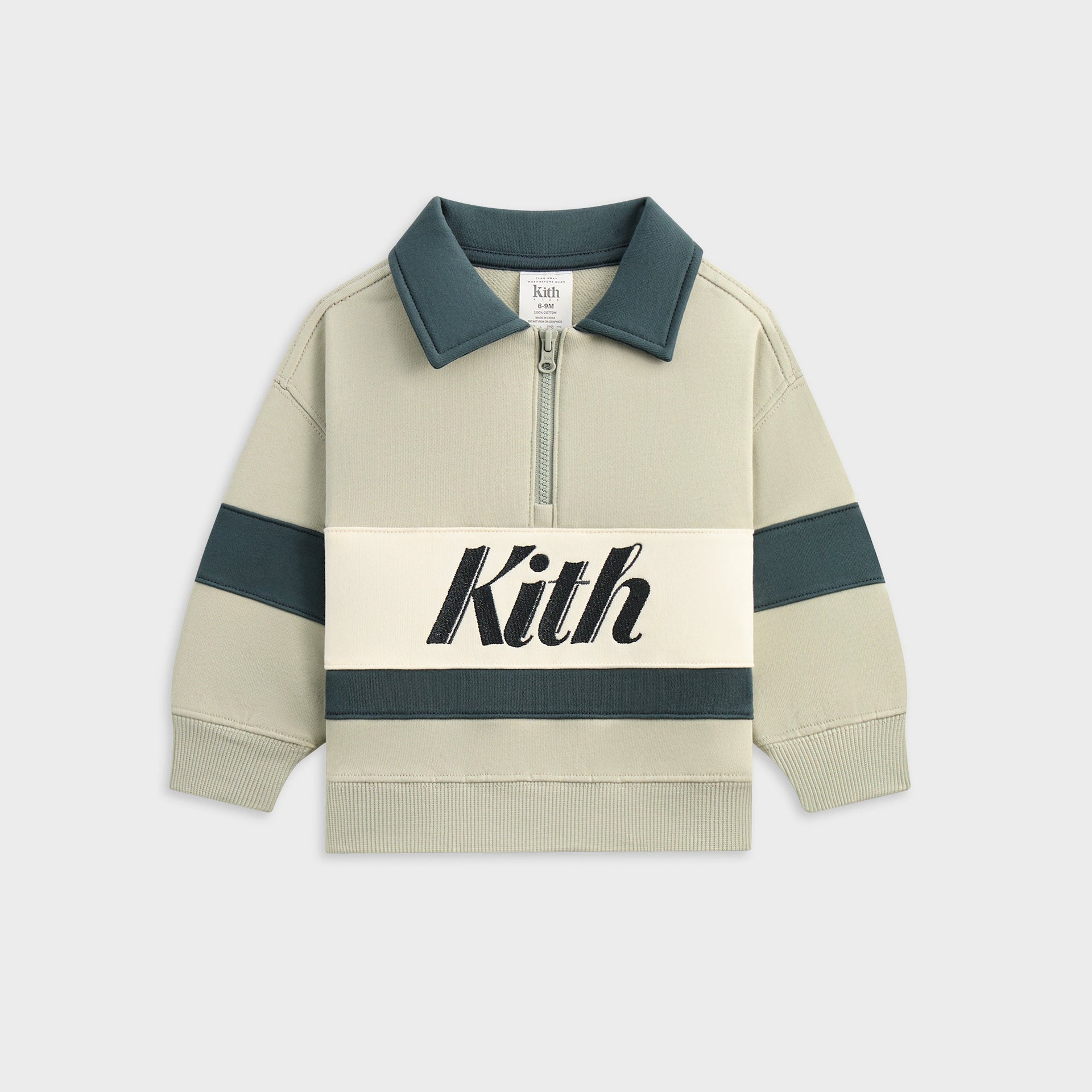 Kith Baby Nelson Quarter Zip Rugby - Pacify