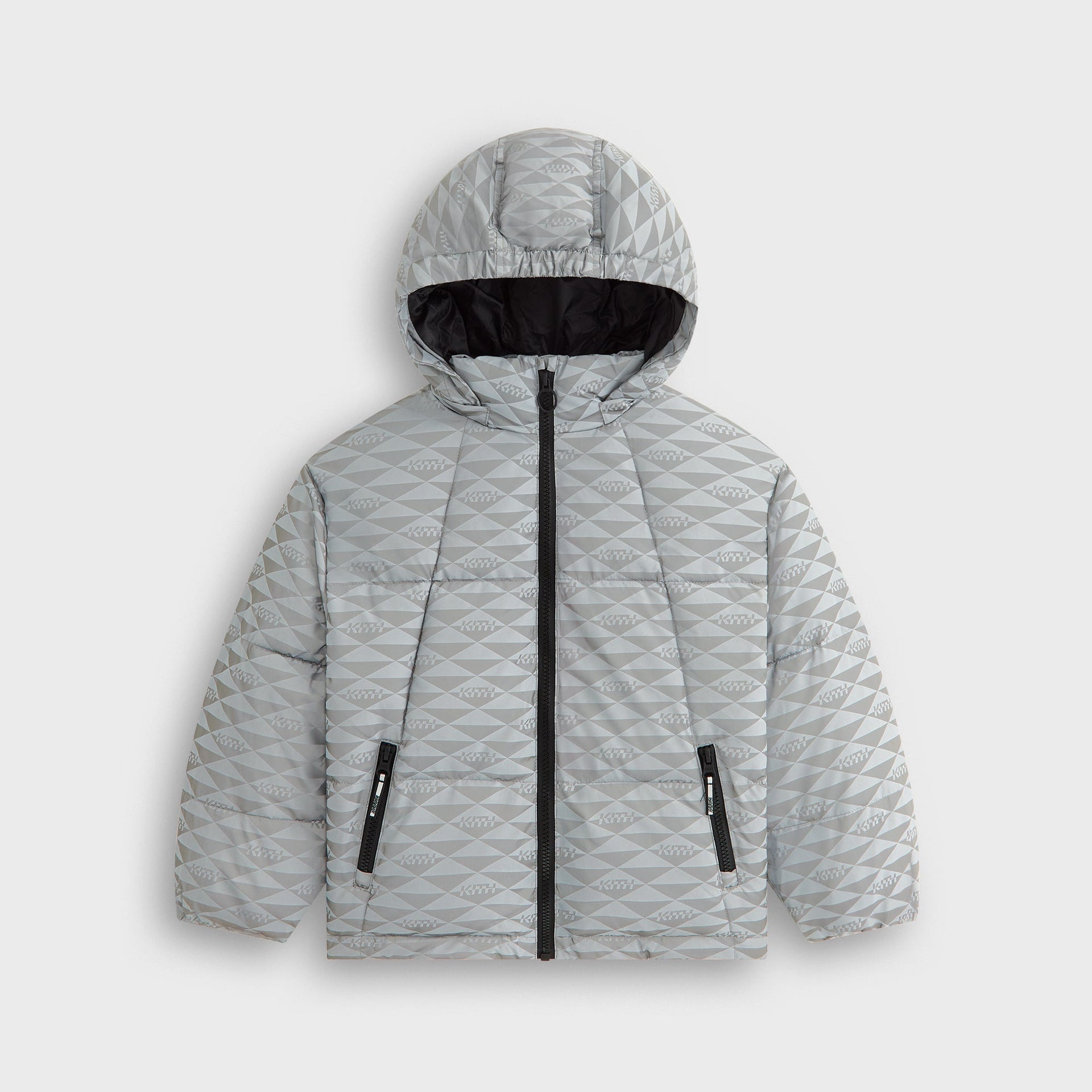Kith Kids Reflective Midi Puffer - Astronaut
