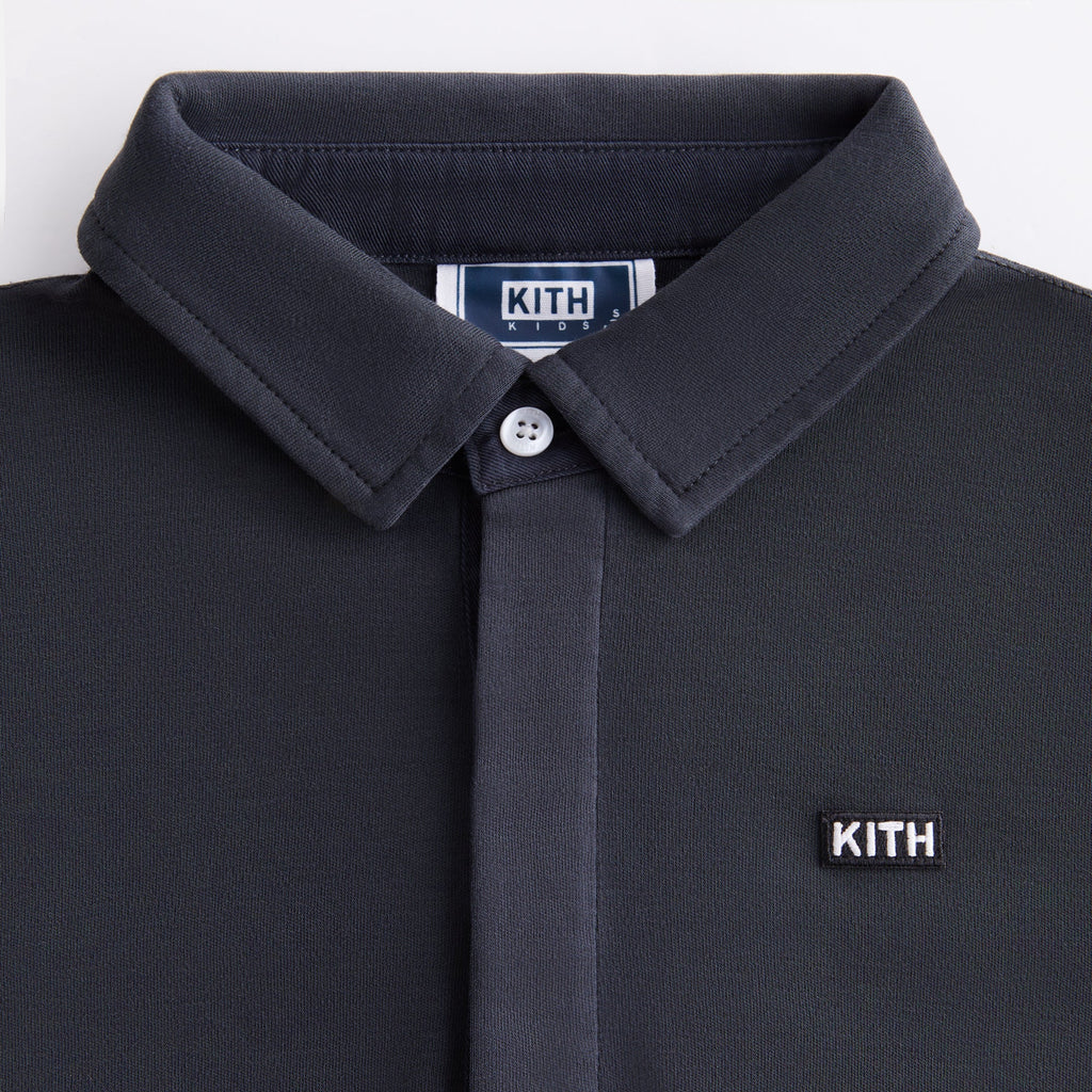 Kith Kids Long Sleeve Graham II Polo - Black – Kith Europe