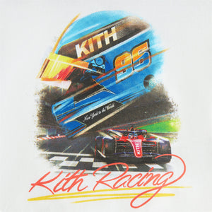 Kith Kids Racing Tee - White