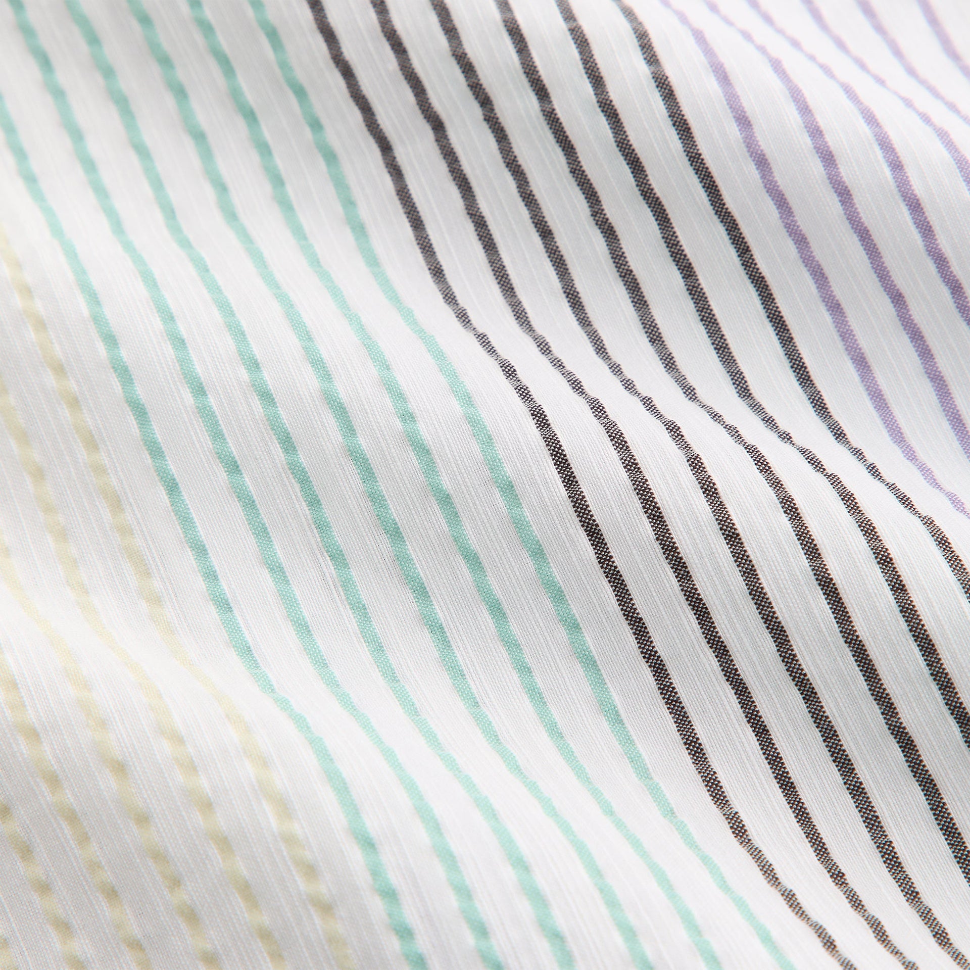 Kith Kids Striped Thompson Camp Shirt - Mykonos