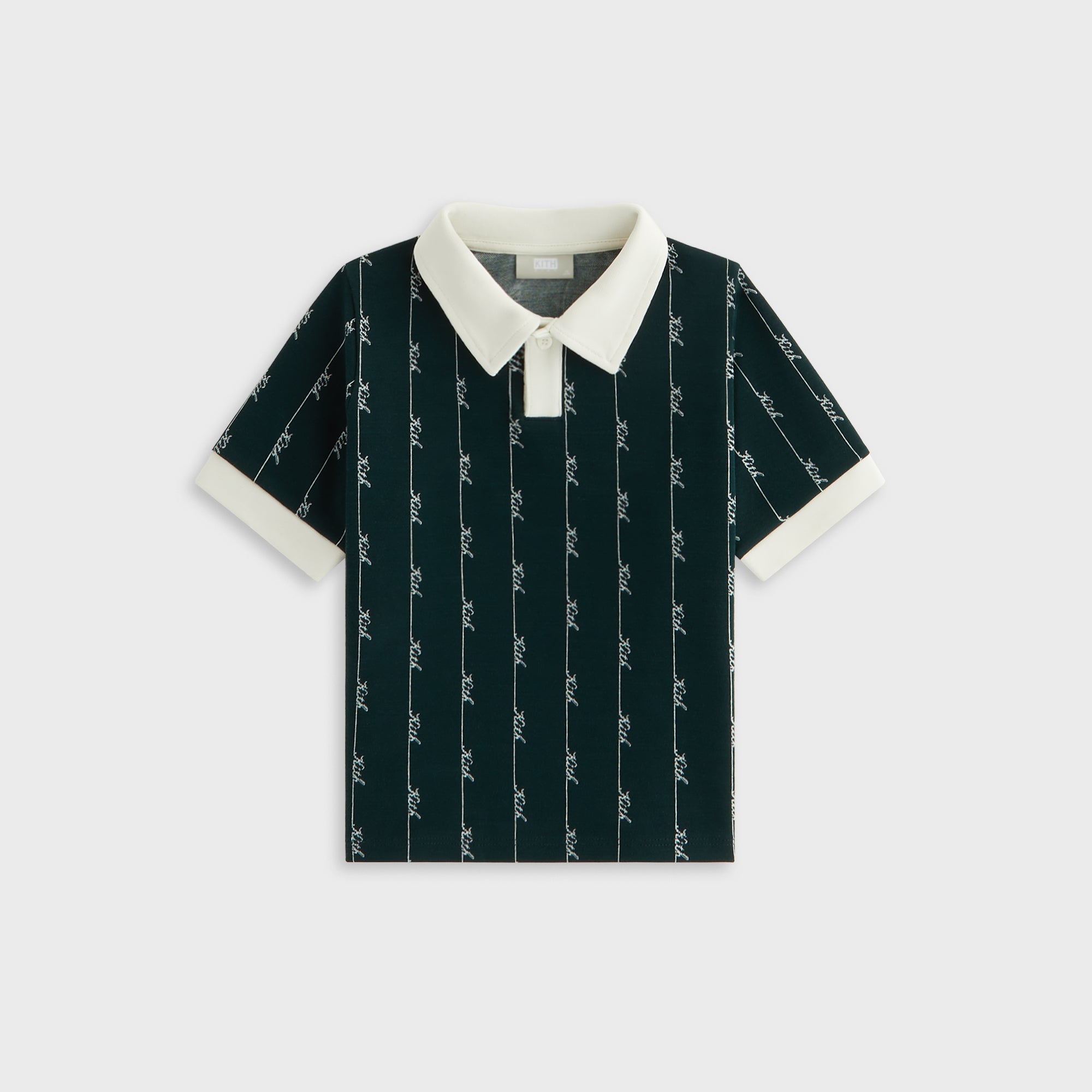 Kith Kids Script Knit Tilden Polo - Stadium – Kith Europe