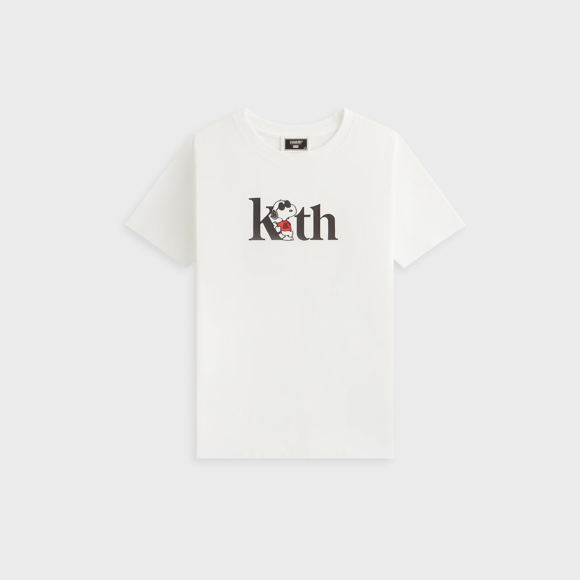 Kith Kids for Peanuts Joe Cool Serif Tee - White