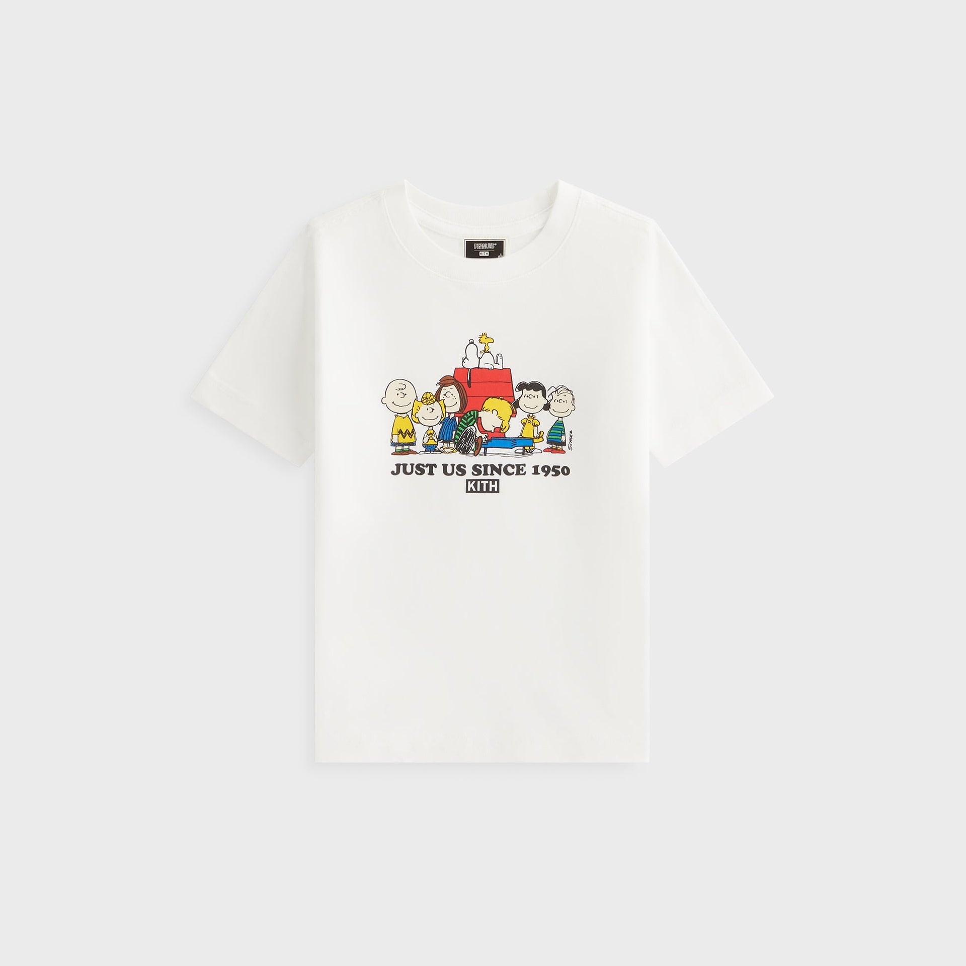 Kith Kids for Peanuts Just Us Since 1950 Tee - White