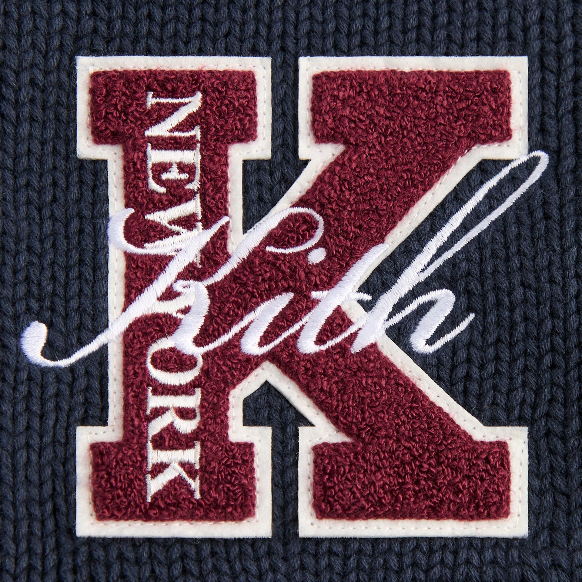 Kith Kids Varsity Coaches Wyona Sweater - Nocturnal