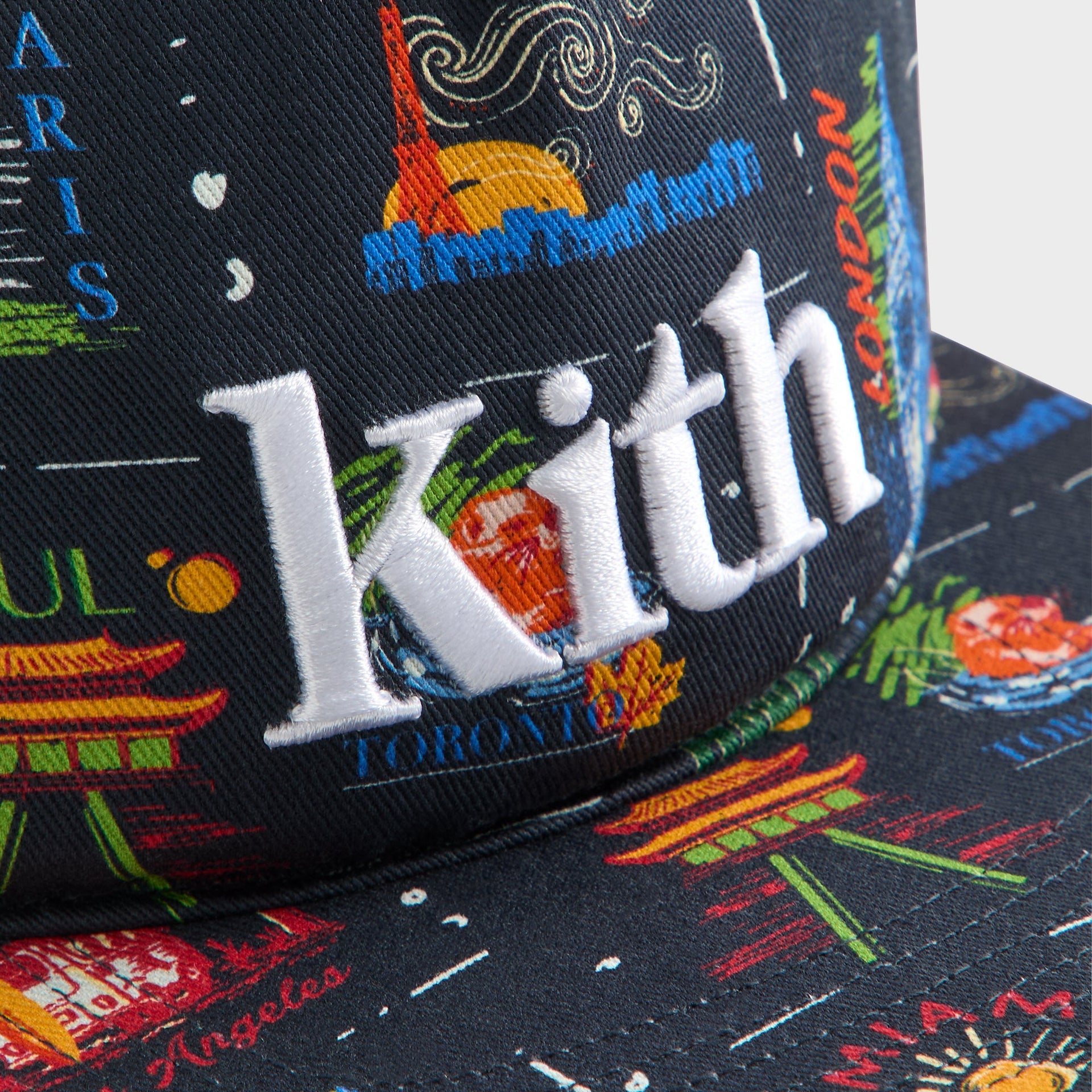 Kith Kids & '47 Souvenir Stamp Hitch Snapback - Nocturnal