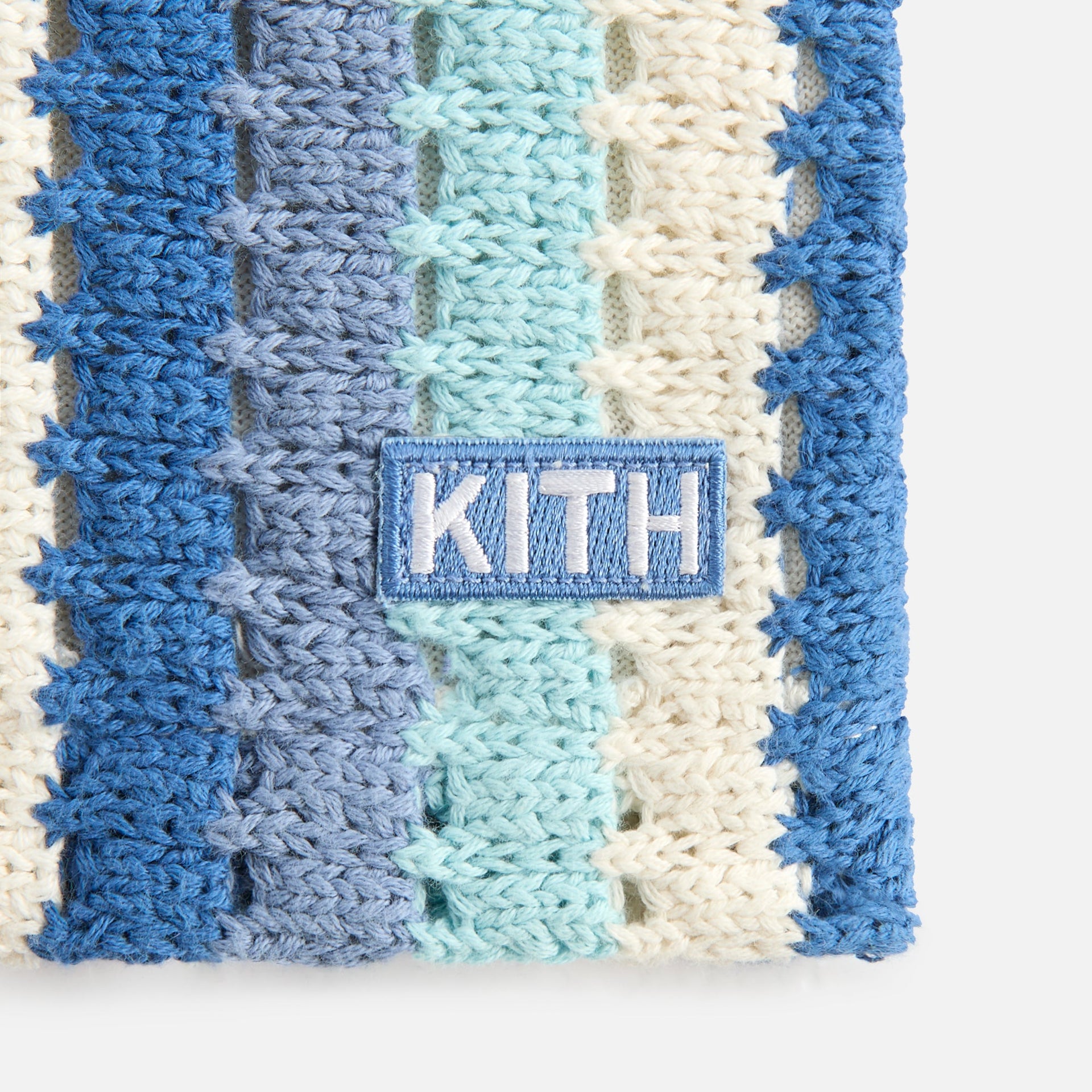 Kith Kids Open Knit Camp Short - Blue Skies