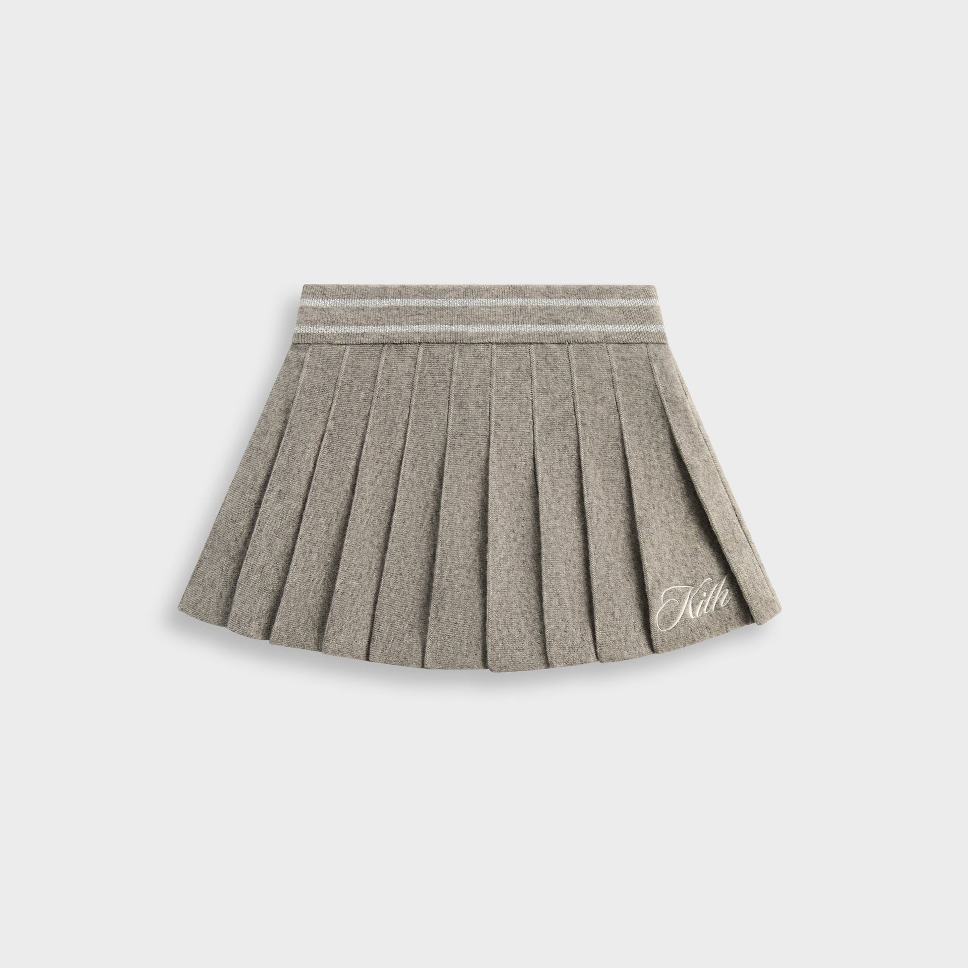 Kith Kids Pleated Sweater Skort - Graphite