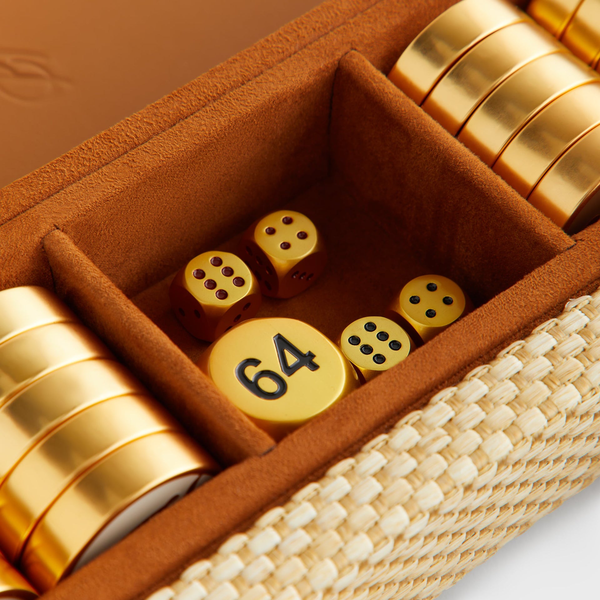 Kith Raffia Backgammon Board - Radiant