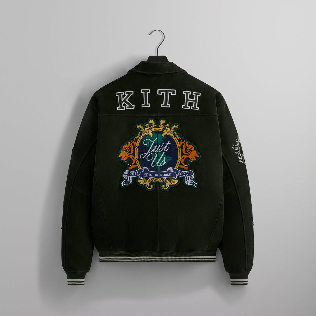 2022年のクリスマス Kith Sandrift Jacket Coaches Suede スタジャン