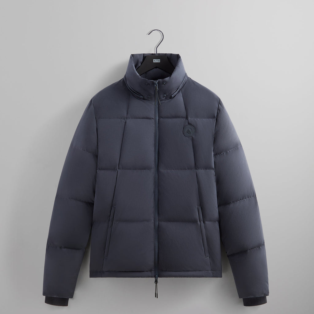 Kith Wrinkle Nylon Midi Puffer - Torpedo – Kith Europe