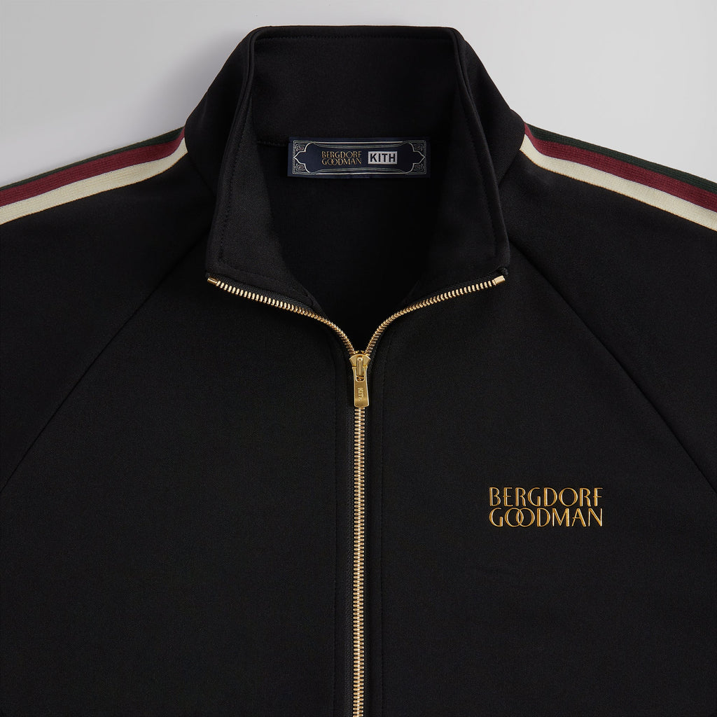 Kith for Bergdorf Goodman Clifton Track Jacket - Black – Kith Europe