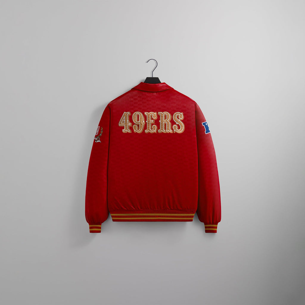 Kith for the NFL: 49ers Satin Bomber Jacket - Dalle – Kith Europe