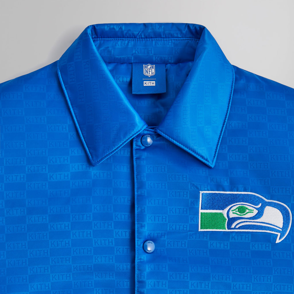 Mitchell & Ness Seattle Seahawks Button-Front Jersey