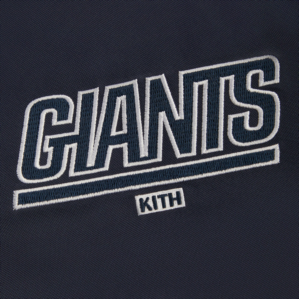 Kith for the NFL: Giants Leather Jacket - Current – Kith Europe