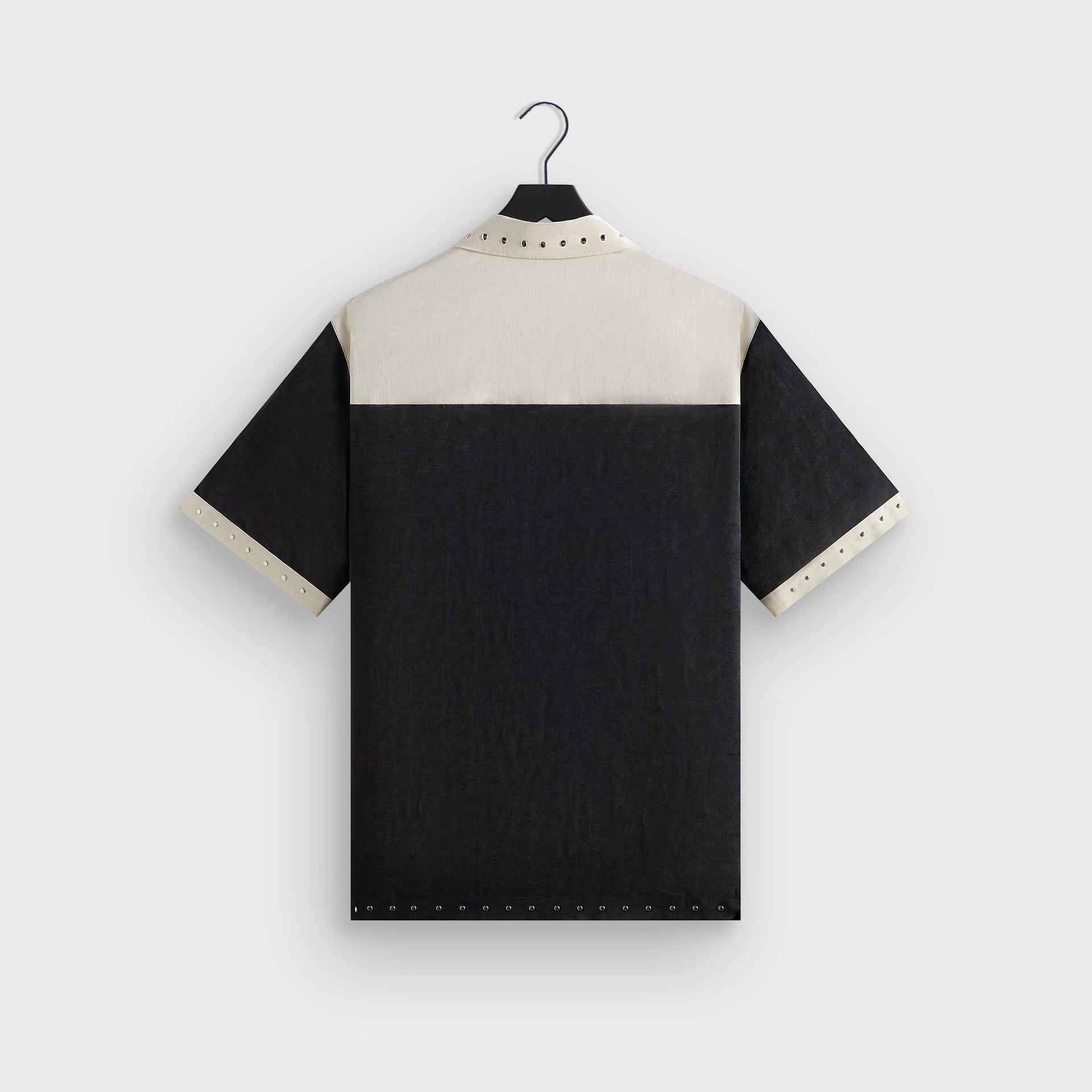 &Kin Sawyer Short Sleeve Camp Collar Shirt - Black