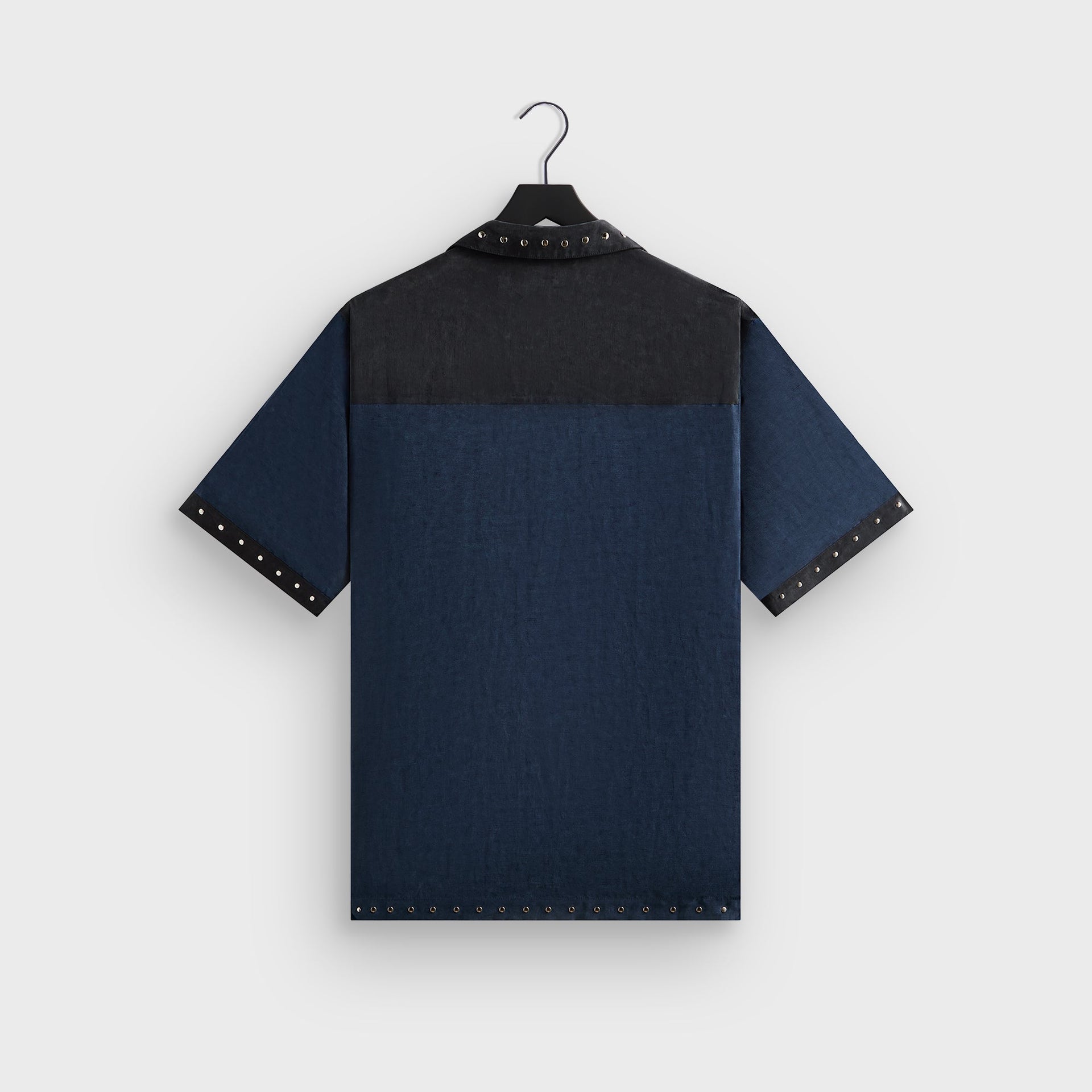 &Kin Sawyer Short Sleeve Camp Collar Shirt - Nocturnal