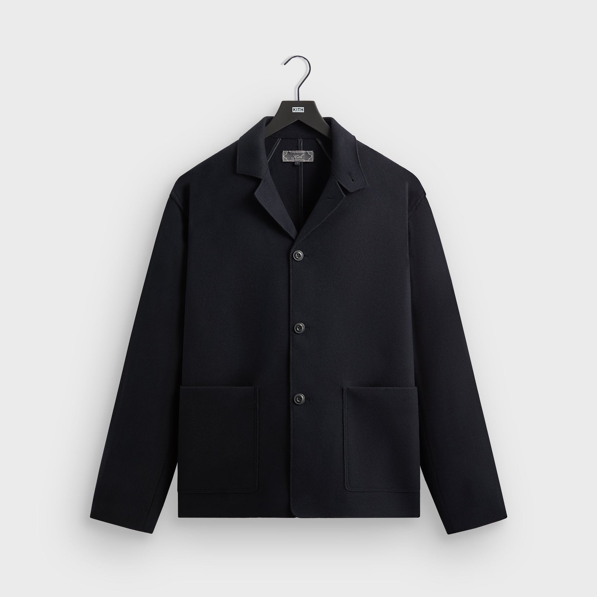 Kith Felted Jersey Savion Jacket - Ink
