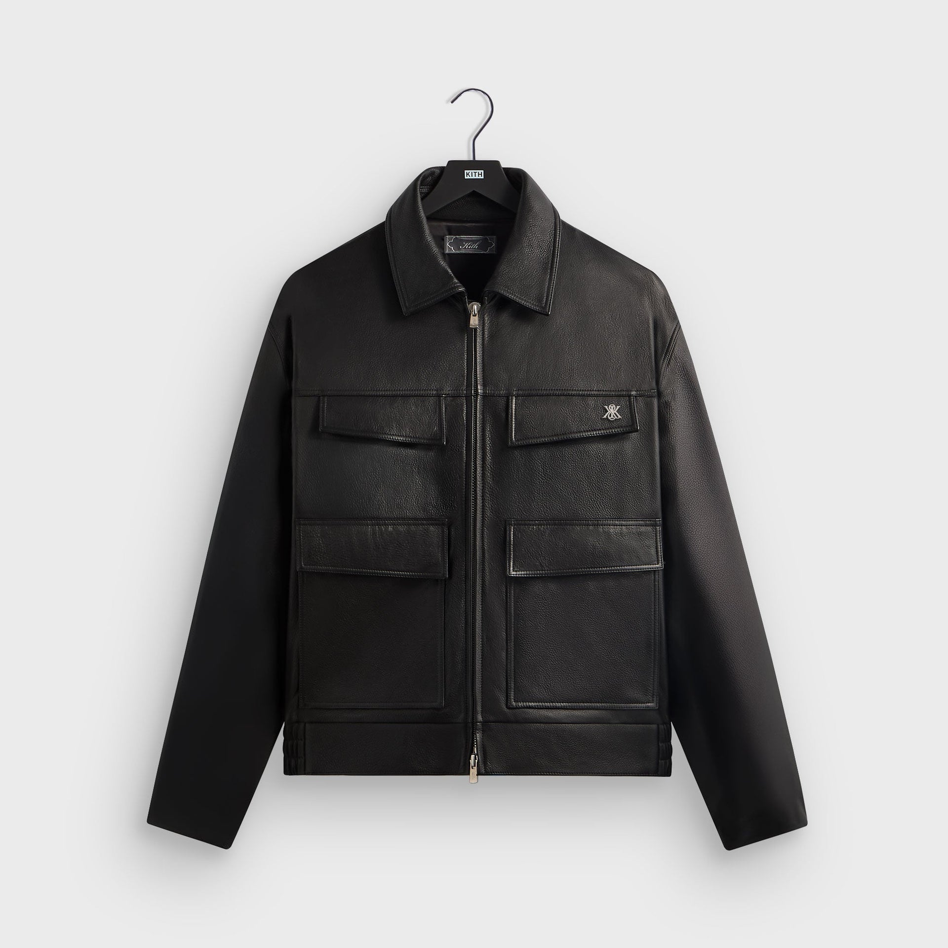 Kith Orion Leather Jacket - Black