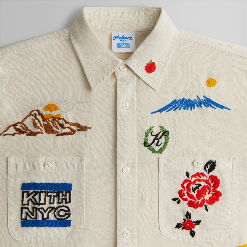 Kith for Otakara NYC Denim Apollo Shirt - Sandrift – Kith Europe