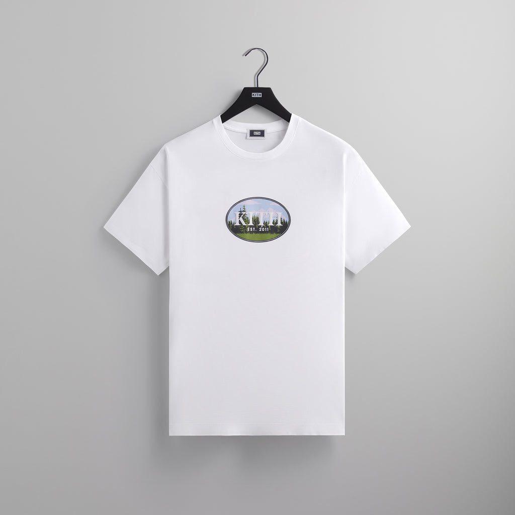 Kith Mountain Scene Tee - White – Kith Europe