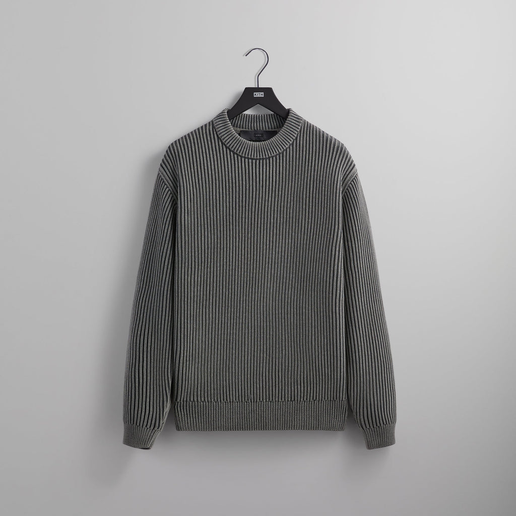 Kith 101 Garment Dyed Meyer Knit Crewneck - Machine – Kith Europe