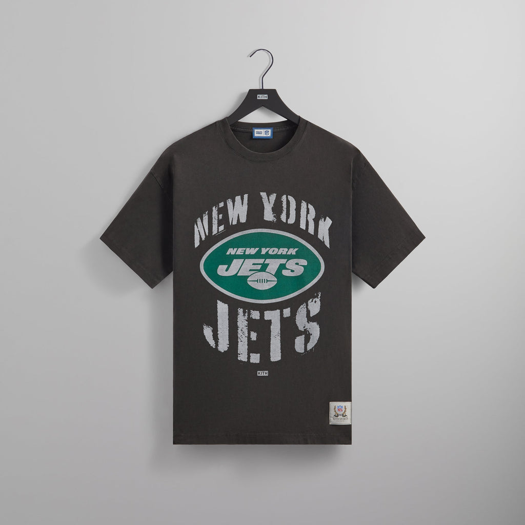 Kith for the NFL: Jets Vintage Tee - Black – Kith Europe