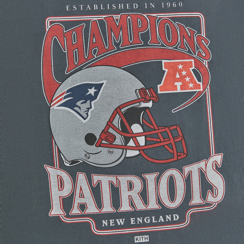 Kith for the NFL: Patriots Vintage Tee - Nocturnal – Kith Europe