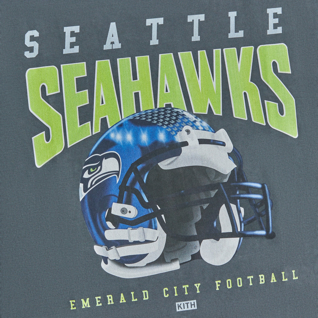 Kith for the NFL: Seahawks Vintage Tee - Nocturnal – Kith Europe