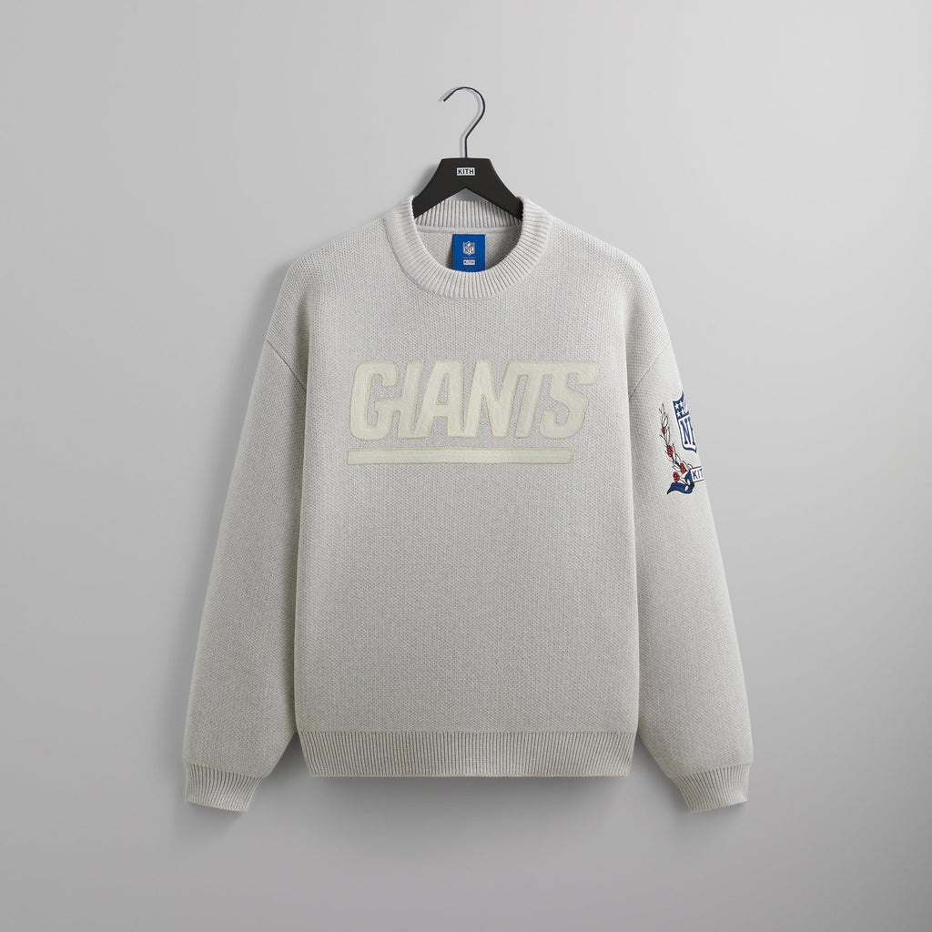 Kith for the NFL: Giants 1925 Nelson Crewneck - White – Kith Europe