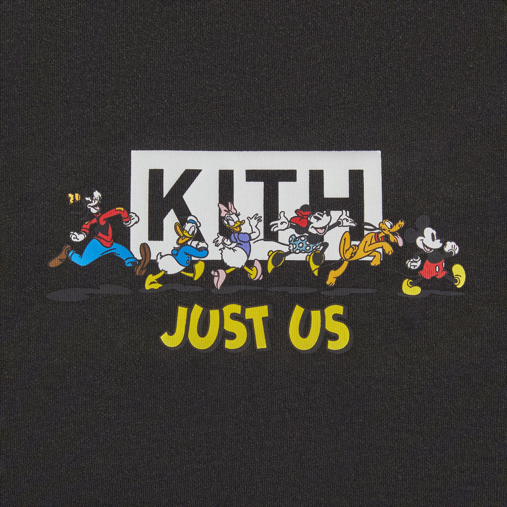 Disney | Kith for Mickey & Friends Family Portrait Vintage Tee - Black