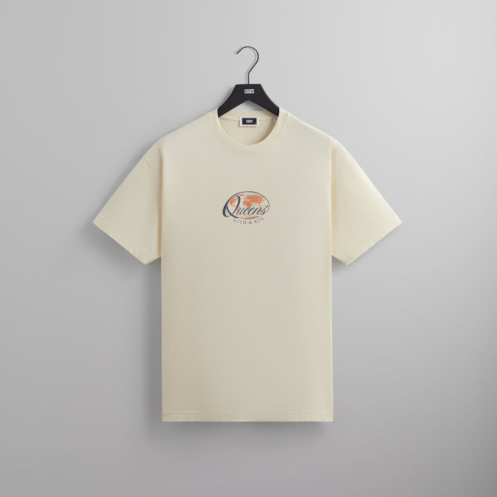 Kith Queens Vintage Tee - Sandrift – Kith Europe