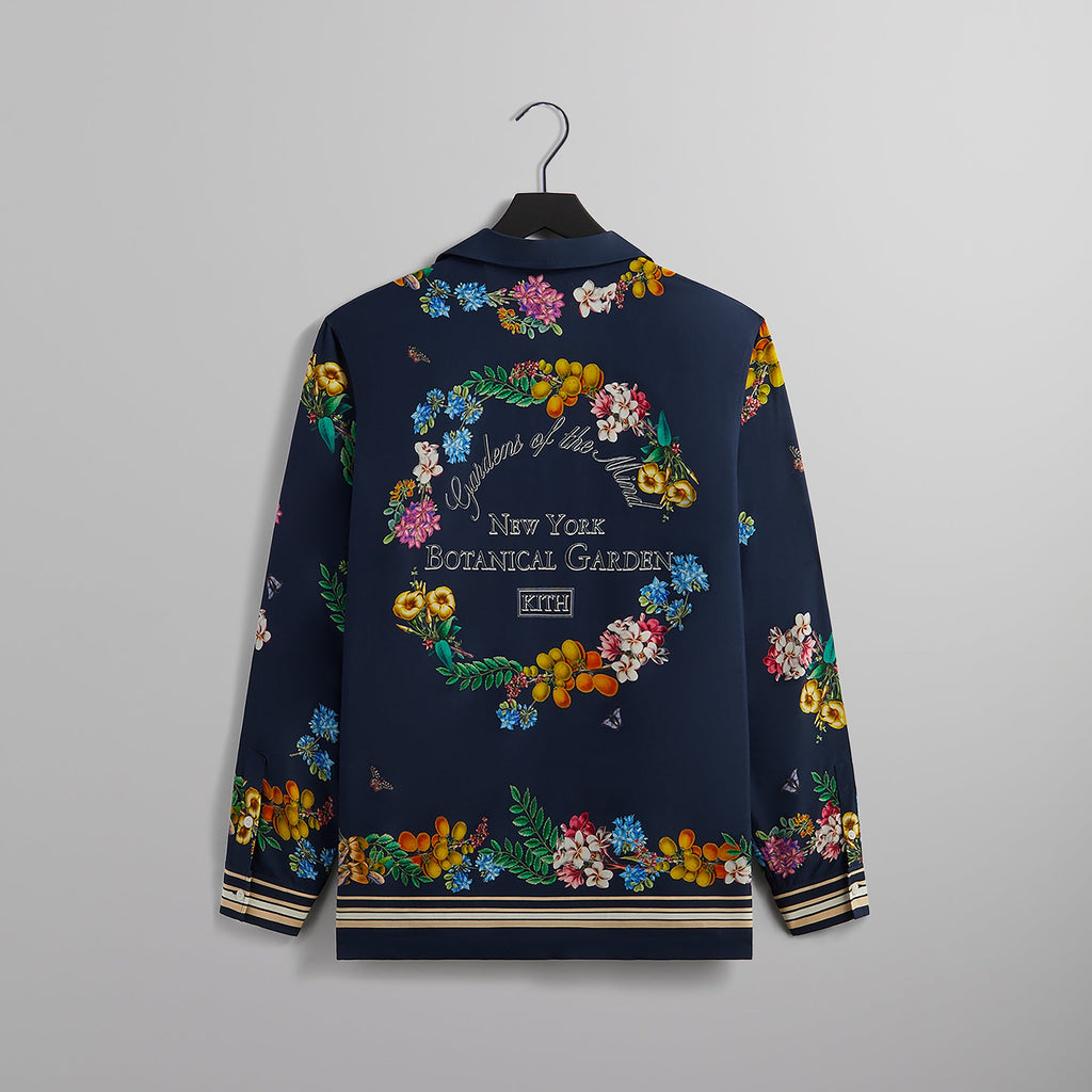 Kith for New York Botanical Garden Floral Border Long Sleeve 