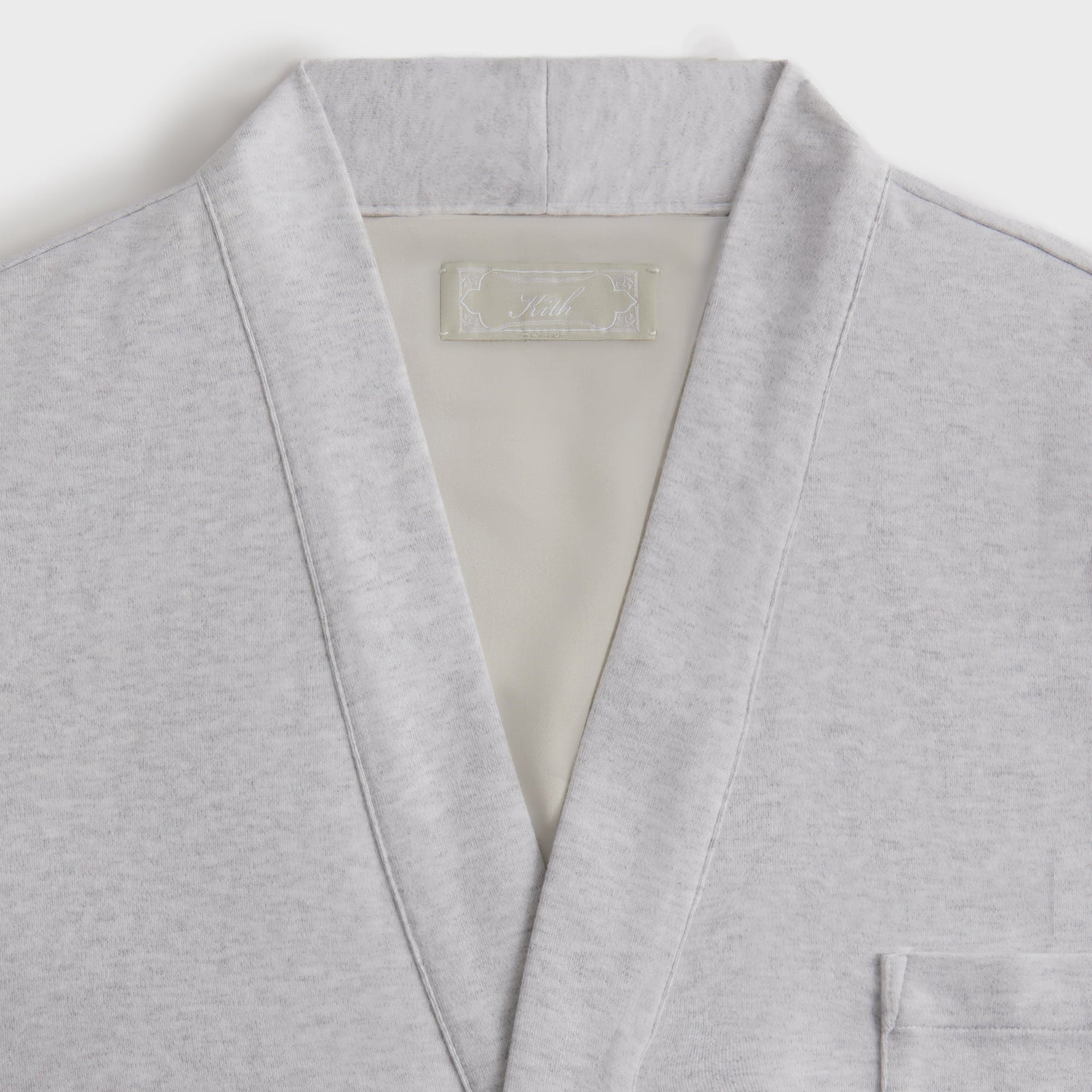 Kith Interlock Karter Gi - Light Heather Grey