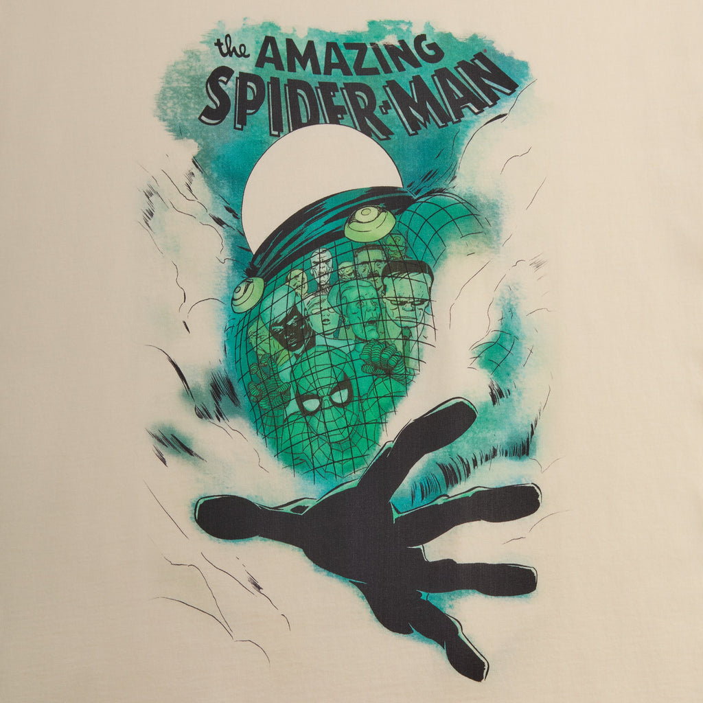 Marvel | Kith Mysterio Spiderman Vintage Tee - Sandrift – Kith Europe