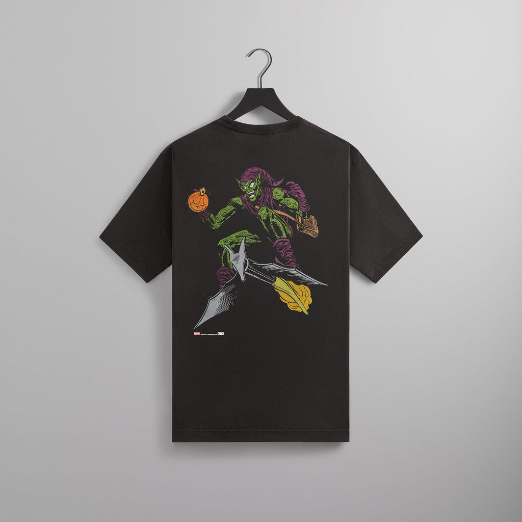 Marvel Kith Green Goblin Vintage Tee Black Kith Europe