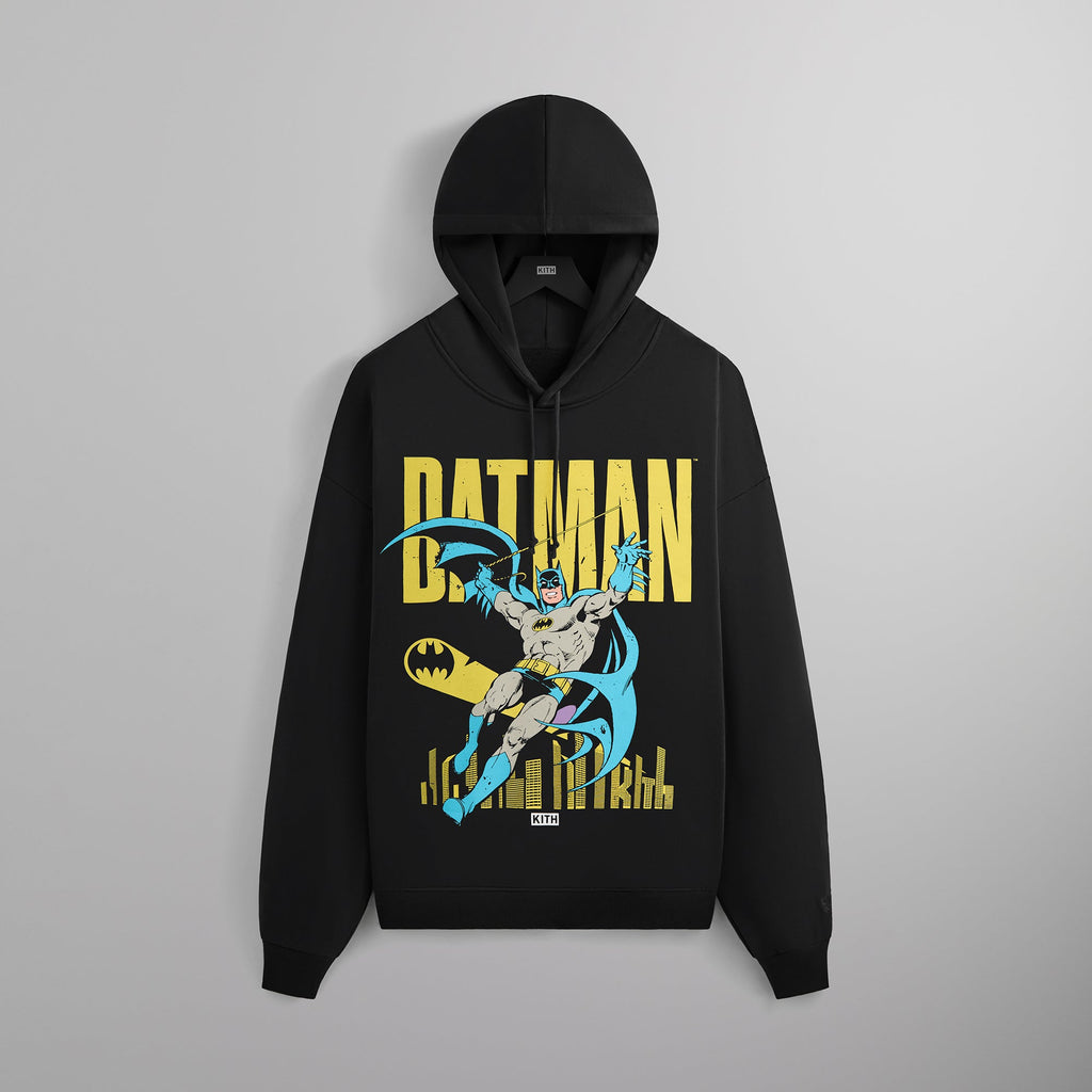 Batman | Kith Classic Vintage Nelson Hoodie - Black – Kith Europe